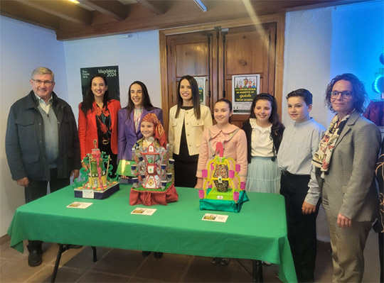 Sergio Tirado y su “Fanal de Festa”, ganadores del XXI Concurso Escolar de Maquetas de Gaiatas 