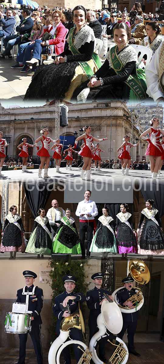 La música hace vibrar a la Plaza Mayor en el concierto final del XXXV Festival Internacional de Música de Festa