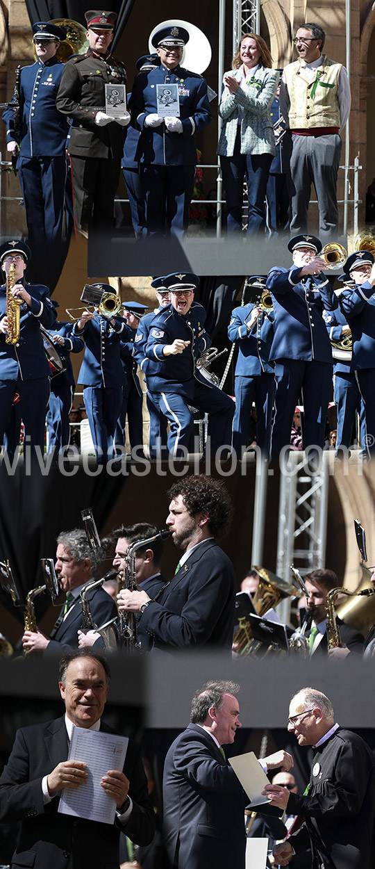 La música hace vibrar a la Plaza Mayor en el concierto final del XXXV Festival Internacional de Música de Festa