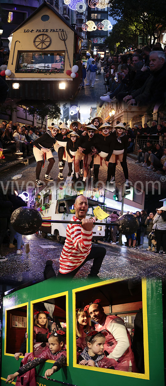 Pasacalle de las collas participantes en el XXIV Homenaje de Castelló a la Dolçaina y el Tabal