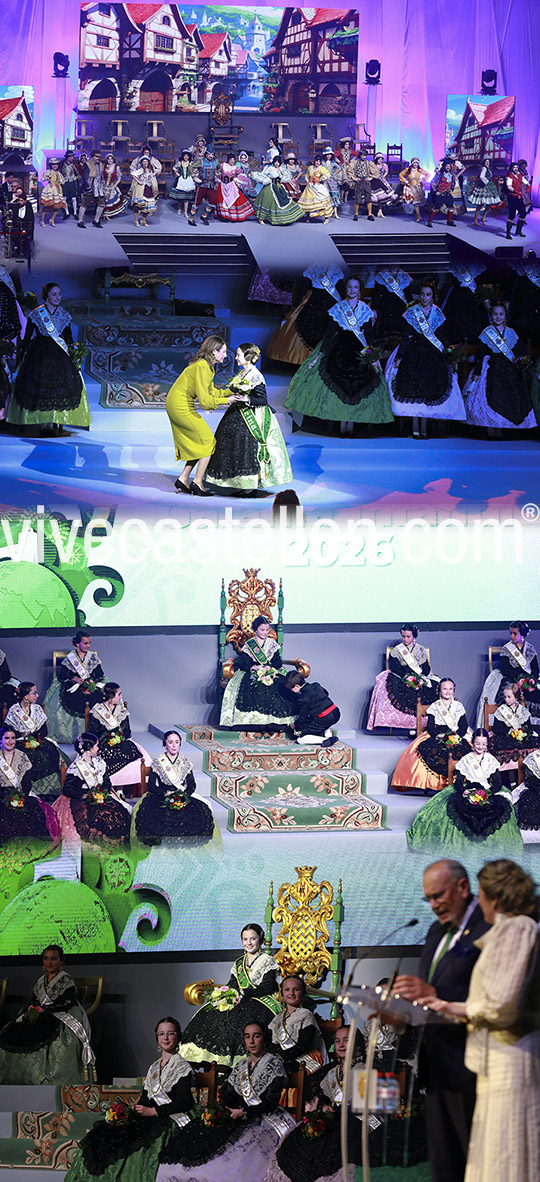 Ana Colón recibe el homenaje de Castellón en la Galanía Infantil 2026