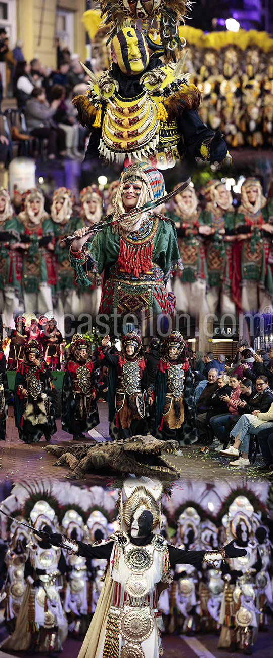 Desfile extraordinario por el 50 aniversario de Moros d´Alquería