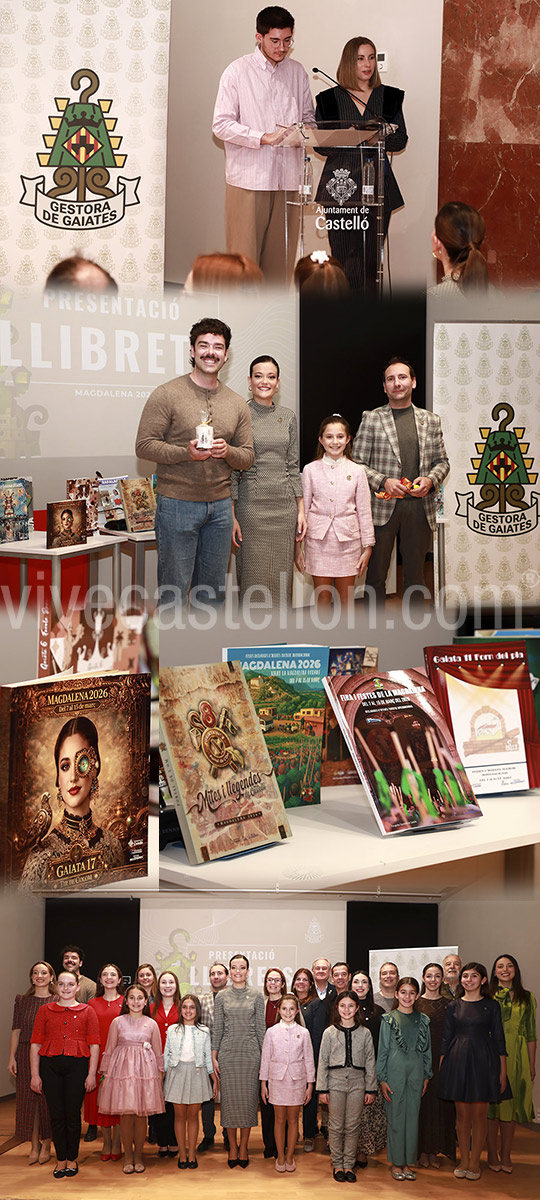 Presentación de los 19 llibrets gaiaters correspondientes a la Magdalena 2026 Presentación de los 19 llibrets gaiaters correspondientes a la Magdalena 2026