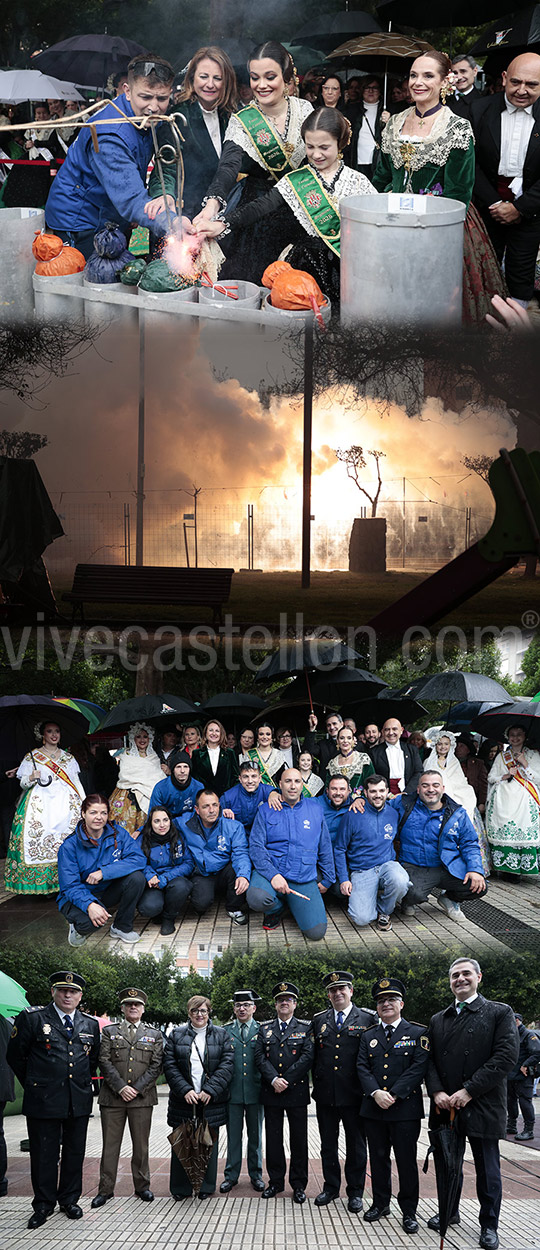 Mascletá anunciadora de la 80 edición de las fiestas 