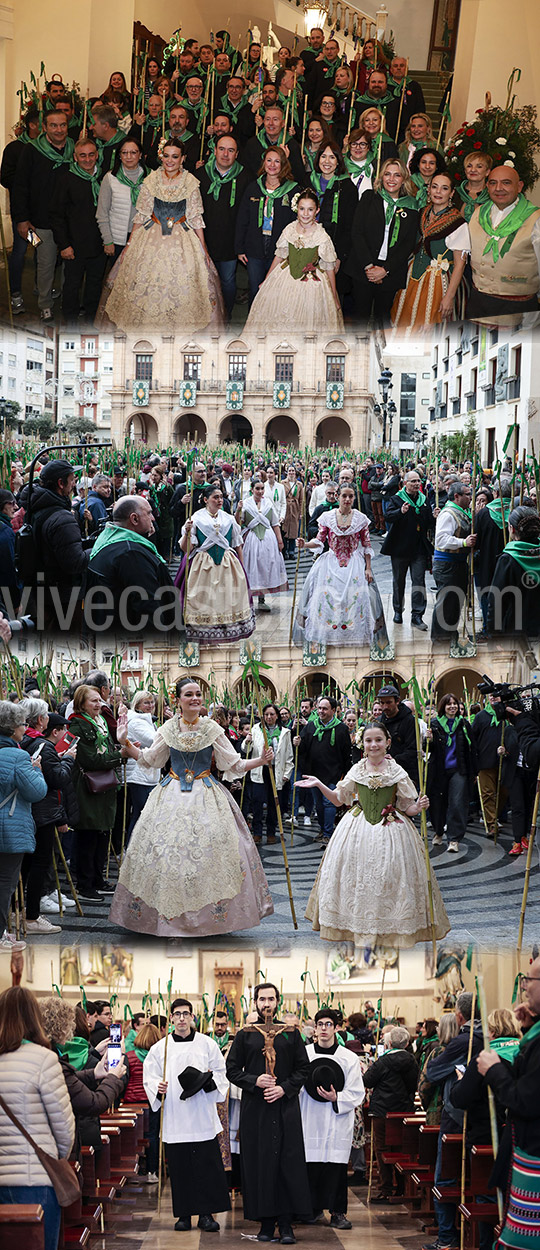 Castellón se vuelca en una multitudinaria Romería de les Canyes en una vuelta a los orígenes y la tradición 