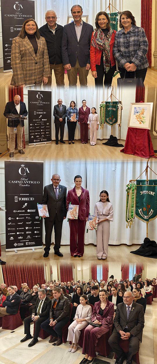 Presentación del llibret de la Gaiata 1 Brancal de la ciutat, ´Castelló, en taronja´