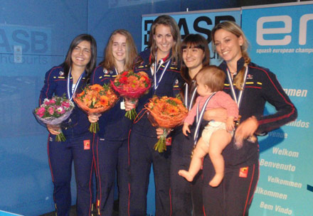 Margaux M. Pitarch consigue con España el bronce en el campeonato de Europa de squash Margaux M. Pitarch consigue con España el bronce en el campeonato de Europa de squash