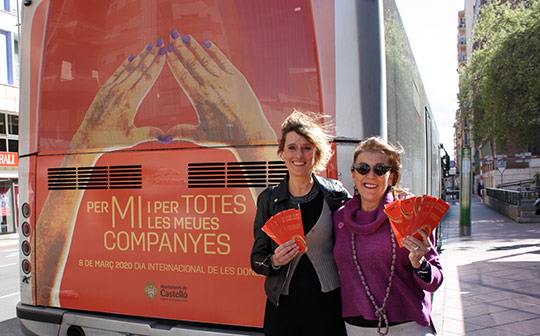 Castelló conmemora el Día Internacional de la Mujer con un mensaje de unidad Castelló conmemora el Día Internacional de la Mujer con un mensaje de unidad