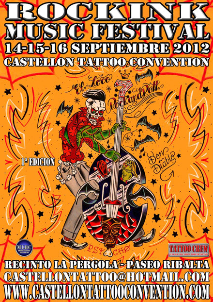 MUSIC FESTIVAL en la 6ª Castellón Tattoo Convention MUSIC FESTIVAL en la 6ª Castellón Tattoo Convention