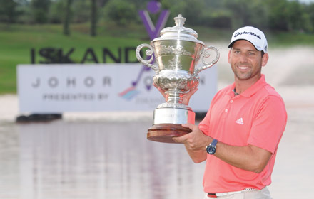 Sergio García se ha proclamado campeón del Iskandar Johor Open, en Malasia Sergio García se ha proclamado campeón del Iskandar Johor Open, en Malasia