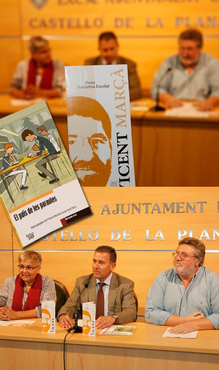 nueva edición del “Premi de Narrativa Escolar Vicent Marçà” nueva edición del “Premi de Narrativa Escolar Vicent Marçà”