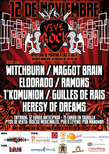 viverock fest 2011, festival Castellón