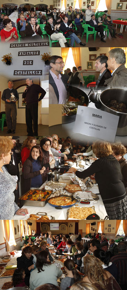 Degustación gastronómica de las regiones de España en el Centro Andaluz de Castellón Degustación gastronómica de las regiones de España en el Centro Andaluz de Castellón
