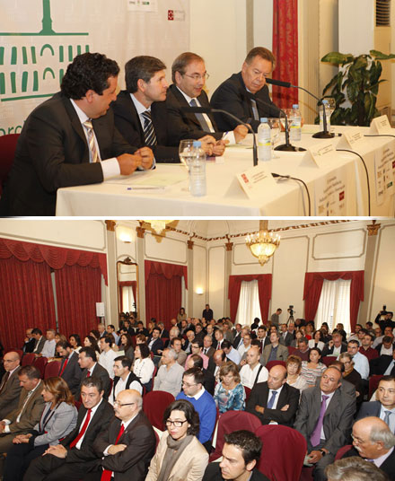 inauguración de las III Jornadas de Arquitectura Sanitaria de Industrias Cerámicas y de Innovación 