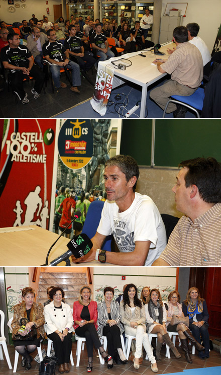 Charla coloquio impartido por Martín Fiz en el Patronat d Esports