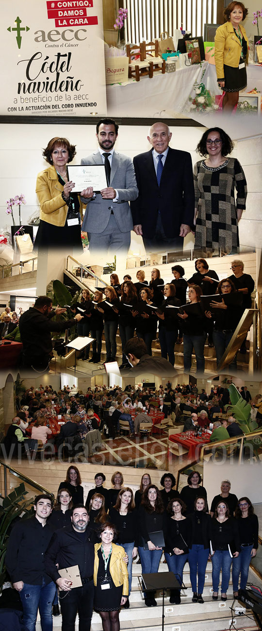 Cóctel de Navidad a beneficio de AECC Cóctel de Navidad a beneficio de AECC