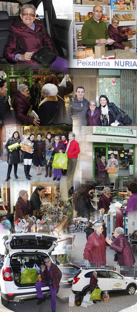 Divertido recorrido de compras con la ganadora del concurso 3.000 € en el Grao de Castellón Divertido recorrido de compras con la ganadora del concurso 3.000 € en el Grao de Castellón
