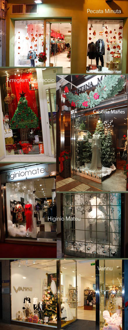 Castellón, Escaparates de Castellón premiados de Navidad Castellón, Escaparates de Castellón premiados de Navidad