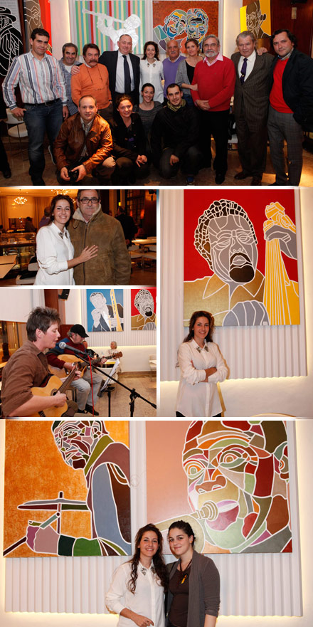 Exposición de Eva Córdoba Armelles en el Brunch