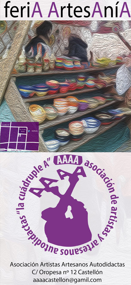 Feria de arte y artesanía en la plaza Escultor Adsuara los domingos
