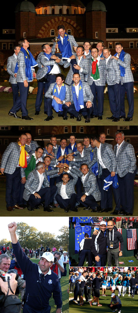 Europa gana la Ryder Cup