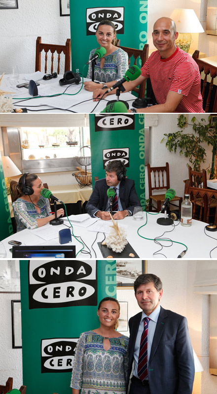 onda cero fiestas del grao en restaurane Mediterráneo
