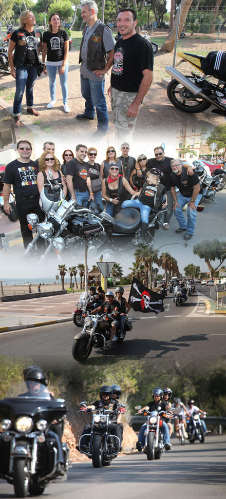 Desfile de motos con motivo de la concentración Big Twin Desfile de motos con motivo de la concentración Big Twin