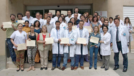 El General de Castelló homenajea en un acto a los médicos residentes que terminan su formación El General de Castelló homenajea en un acto a los médicos residentes que terminan su formación