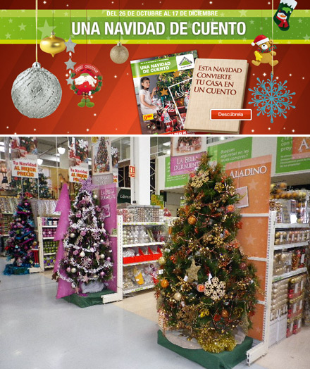 Una navidad de cuento en Leroy Merlín Castellón