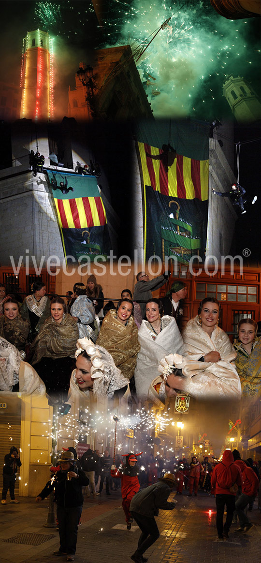 Enfarolà del Campanar en las fiestas de la Magdalena Enfarolà del Campanar en las fiestas de la Magdalena