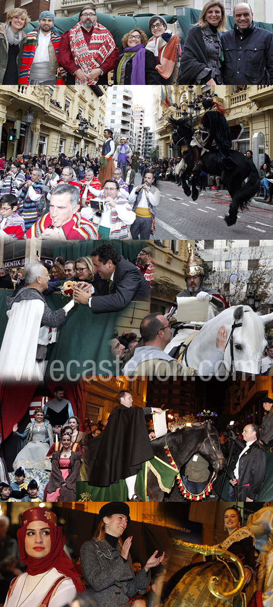 Cabalgata del Pregó de las fiestas de la Magdalena