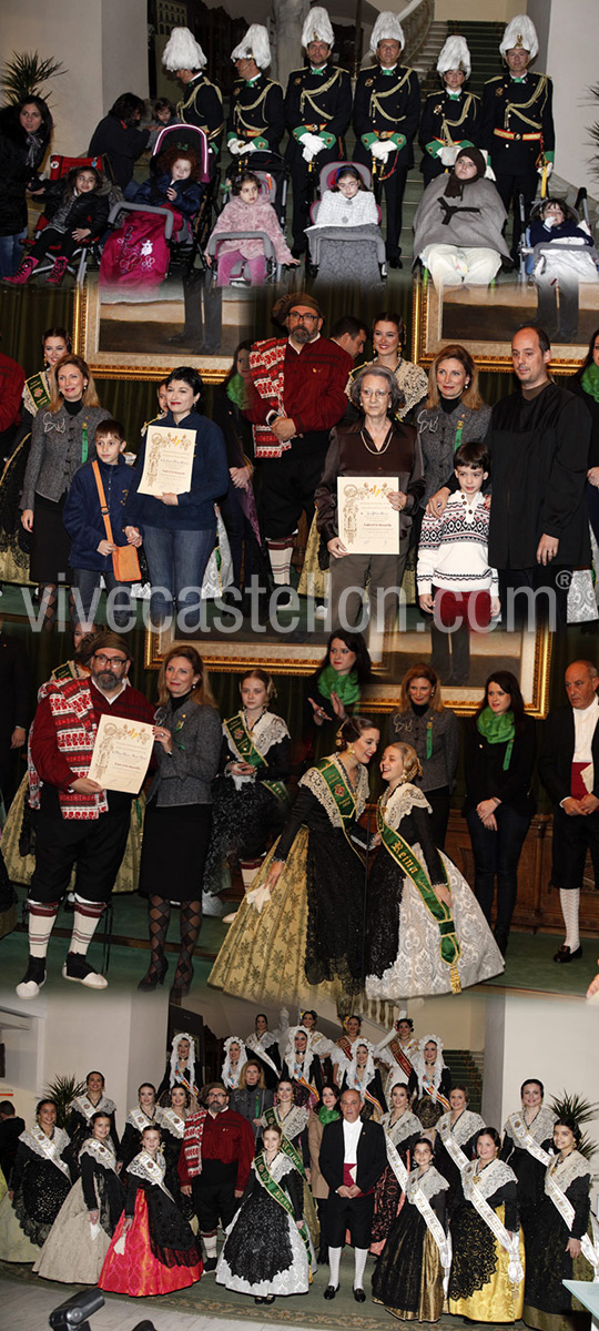 Entrega de distinciones de los Fadrins Honorifics en el Ayuntamiento de Castellón