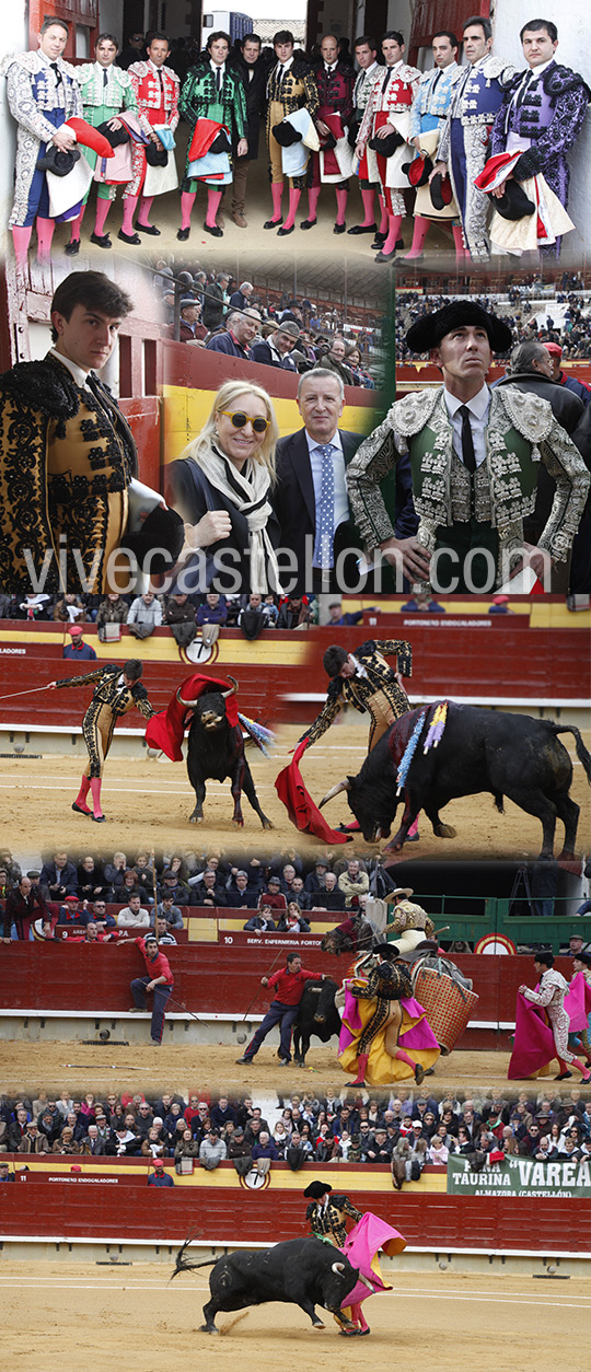 Triunfo de Varea en la Feria taurina de la Magdalena de Castellón