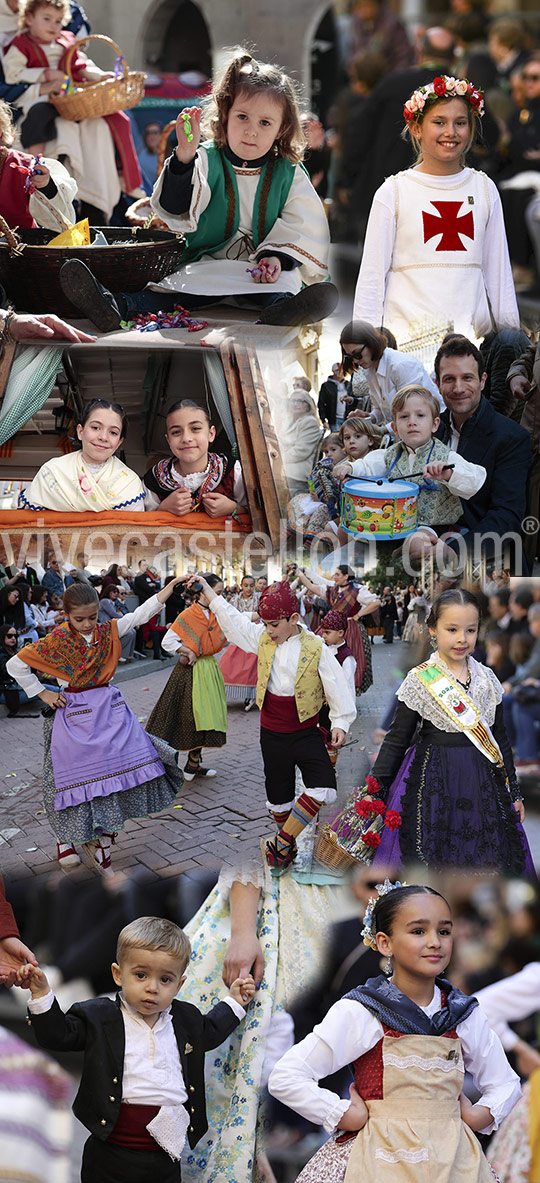 Más de 2.000 niños y niñas testimonian en el Pregó Infantil el relevo y el futuro de las Fiestas de la Magdalena 