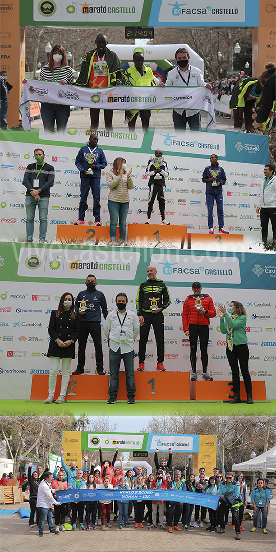 Marató bp Castelló y 10K FACSA Castelló