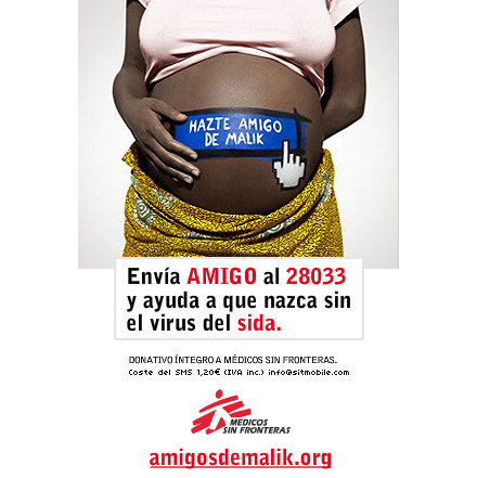 nueva campaña de Médicos sin Fronteras, amigos de Malik nueva campaña de Médicos sin Fronteras, amigos de Malik