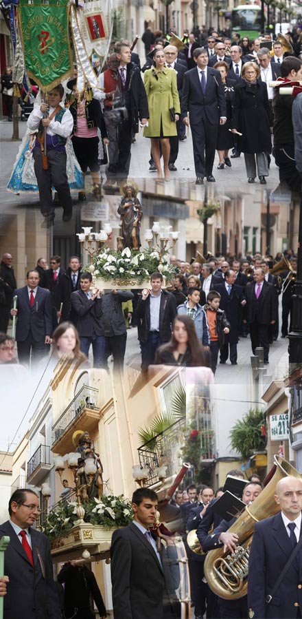 Castellón, procesión de Sant Roc Cassola Canyaret