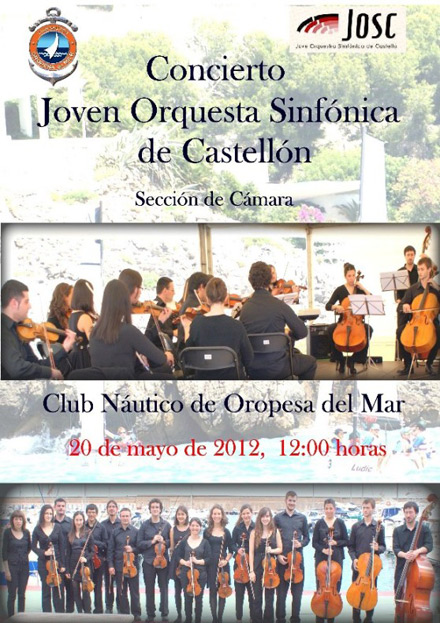 Concierto de la Jove Orquesta de Castellón y Regata de Primavera, en el CN Oropesa