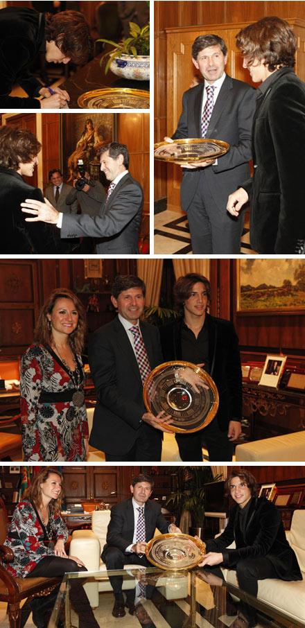 Castellón, Roberto Merhi, Trofeo de ganador de las Euroseries de F3 Castellón, Roberto Merhi, Trofeo de ganador de las Euroseries de F3
