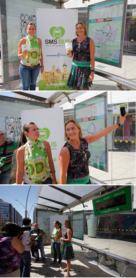 sms bus, semana de la movilidad sostenible Castellón