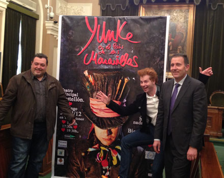 Magia, teatro y música inundarán el Teatre Principal de Castelló con el espectáculo Yunke en el País de las Maravillas Magia, teatro y música inundarán el Teatre Principal de Castelló con el espectáculo Yunke en el País de las Maravillas