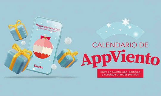 ¡Participa en el rasca de APPviento de Navidad de Salera! ¡Participa en el rasca de APPviento de Navidad de Salera!