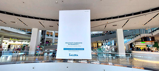 El Centro Comercial Salera transforma sus espacios en lugares de concienciación sobre el alzhéimer