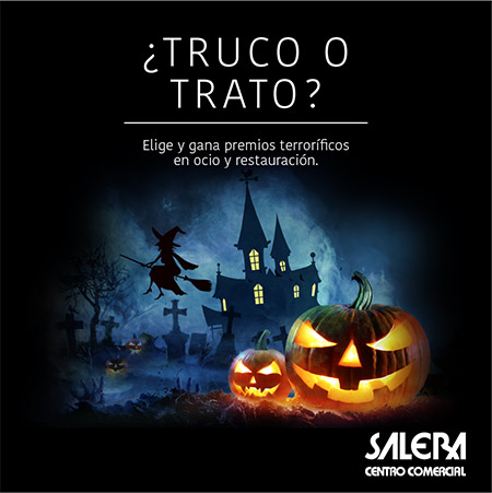 Celebra el Halloween más terrorífico en el CC Salera del 28 al 30 de octubre 