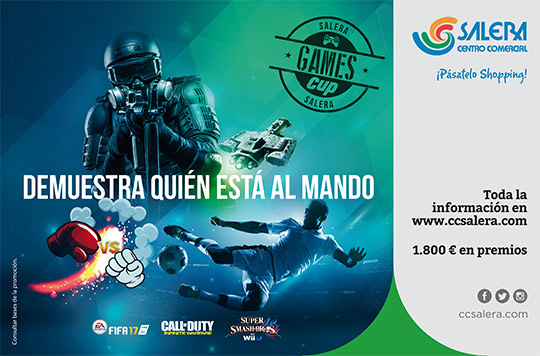 El Centro Comercial Salera acoge la Salera Games Cup