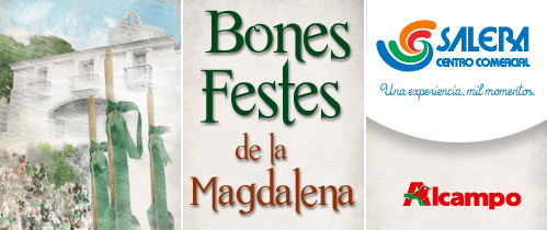 Salera y Alcampo se vuelcan con las Fiestas de la Magdalena 