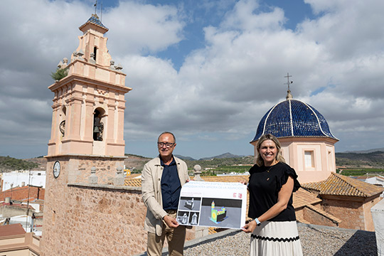 La Diputación de Castellón renovará la iluminación de la iglesia de la Asunción con motivo del 400 aniversario del hallazgo del Cristo de la Junquera, patrón del municipio
