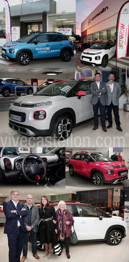 Presentación del nuevo SUV compacto Citroën C3 Aircross