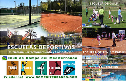 Abierta Inscripción Escuela Deportiva 2013-2014 Club de Campo del Mediterráneo