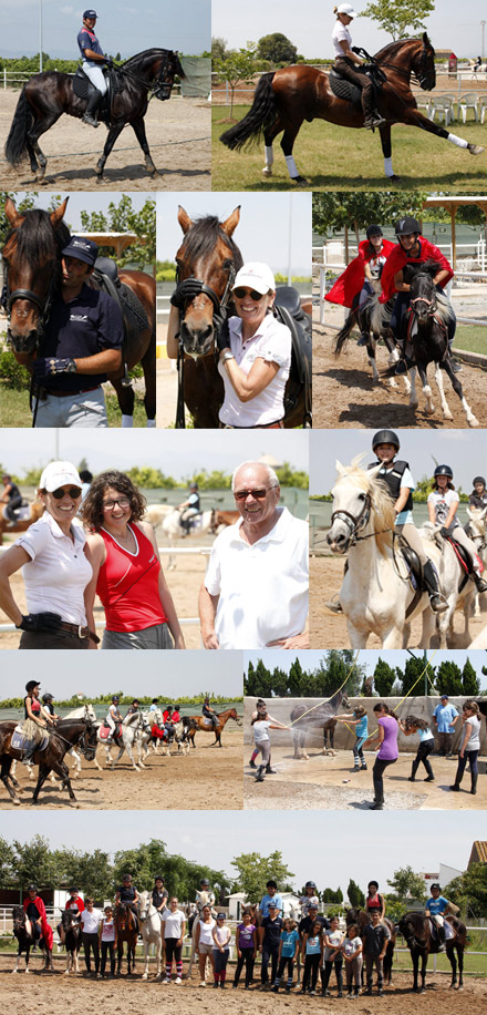 Un día en la escuela de verano del Club hípico Mediterráneo